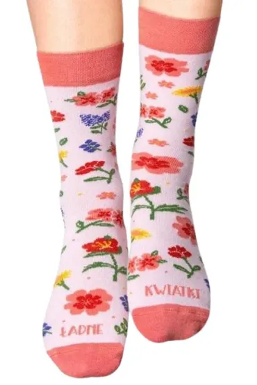 Skarpety �adne kwiatki 36-40