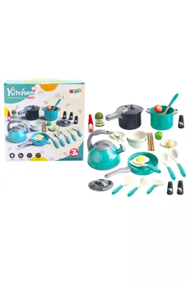Zestaw ma�ego kucharza 33el LeanToys