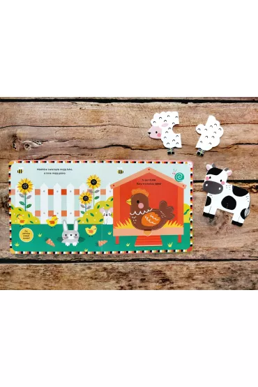 Na wsi. Akademia mdrego dziecka. Ukadam puzzle - Rebecca  Weerasekera