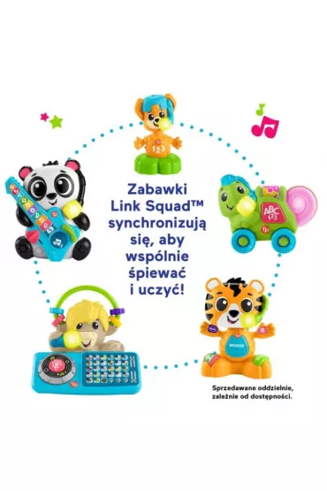 Fisher Price Link Squad Jak Literki i swka Mattel