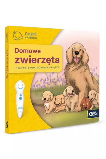 Czytaj z Albikiem. Domowe zwierz�ta. Interaktywna m�wi�ca ksi��ka - Lucie Krystl�kov�