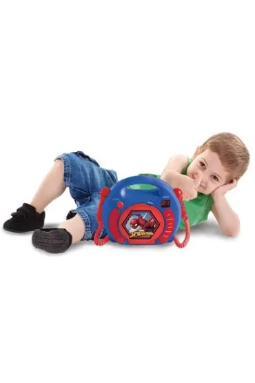 Przeno�ny odtwarzacz CD Spiderman Lexibook RCDK100SP Lexibook-Apollo