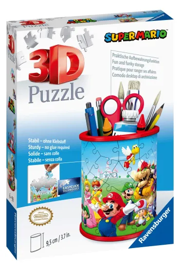 Puzzle 54 el. 3D Przybornik Super Mario Ravensburger