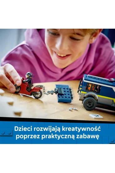 LEGO City Furgonetka policyjnego konwoju wi�ziennego 60479