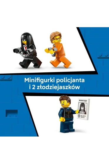 LEGO City Furgonetka policyjnego konwoju wi�ziennego 60479