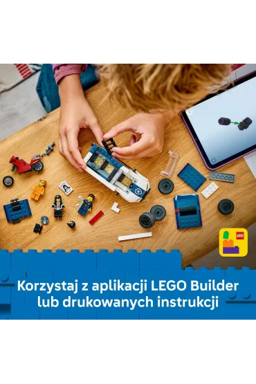 LEGO City Furgonetka policyjnego konwoju wi�ziennego 60479