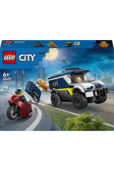LEGO City Furgonetka policyjnego konwoju wi�ziennego 60479