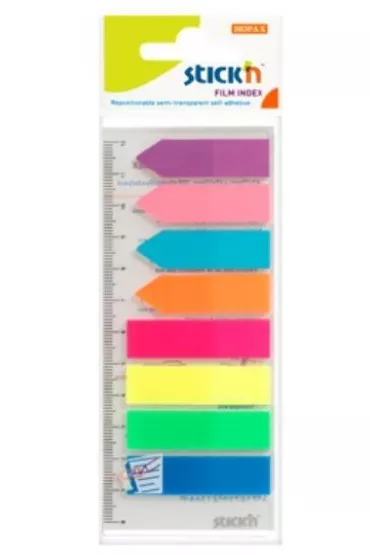 Stickn Zak�adki indeks. samoprz. mix 8 kol. z linijk�