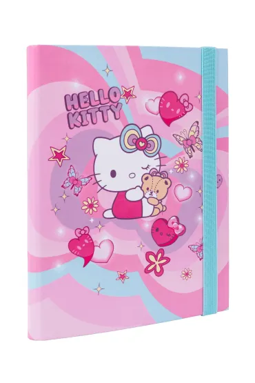 Patio Teczka przestrzenna tekturowa z gumk� A5 Hello Kitty pink wz�r 3