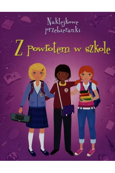 Naklejkowe przebiernki z powrotem w szkole