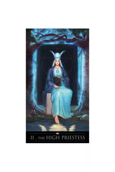 Zestaw Tarot Czarostwa + ksi��ka - Barbara Moore, Franco Rivolli