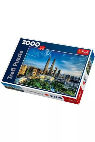 Puzzle 2000 el. Petronas Twin Towers Trefl