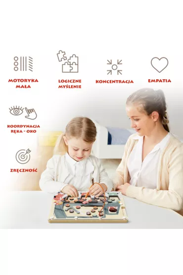 Uk�adanka magnetyczna Segregowanie �mieci 36 m+ Top Bright