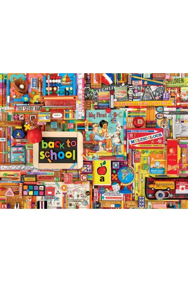 Puzzle 1000 el. Powr�t do szko�y Cobble Hill - Shelley  Davies