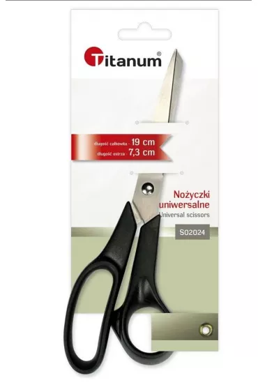 Titanum No�yczki ergonomiczne 19cm
