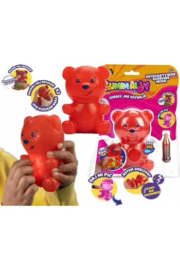 Gumimalsy czerwony Epee