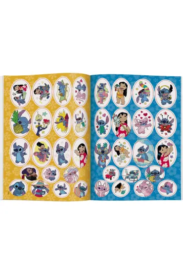 DISNEY STICH. NAKLEJAM I KOLORUJ�