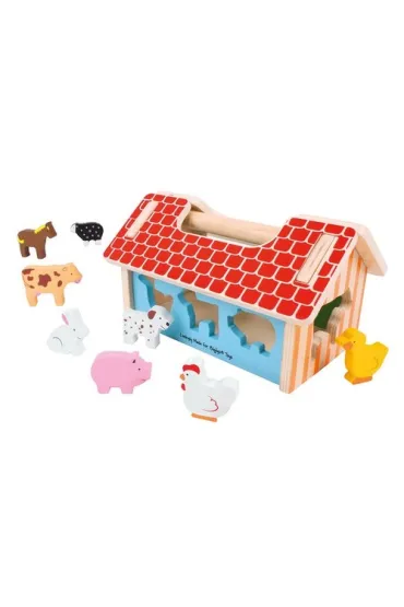 Sorter klock�w Zwierz�ta hodowlane Bigjigs Toys
