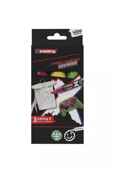 Edding Multi marker cukierkowe 3 szt.