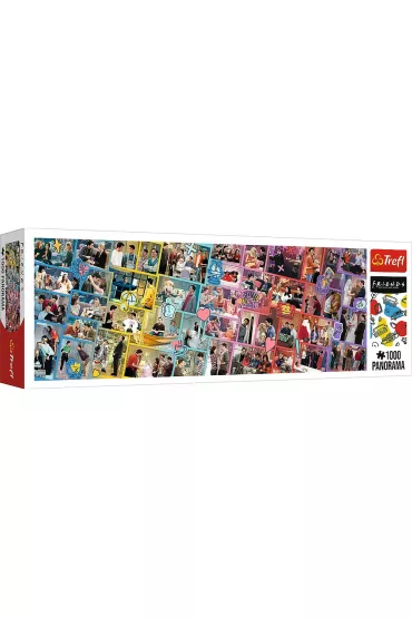 Puzzle 1000 el. Panorama Spotkanie z przyjaci�mi. Friends 29050 Trefl