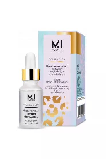 Marion Golden Glow hialuronowe serum do twarzy 20 ml