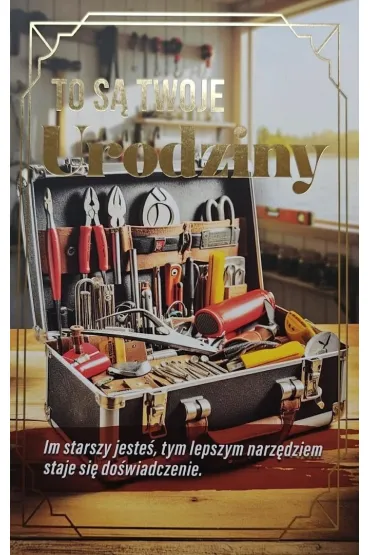 Yeku Karnet urodziny z wymiennymi cyframi JCX-241