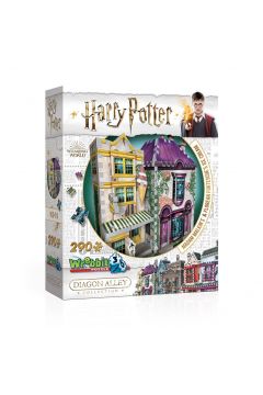 Puzzle 3D Wrebbit  290 el. Harry Potter Madam Malkin's & Florean Fortescue's Ice Cream Wrebbit Puzzles