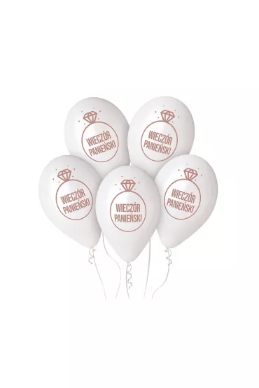 Gemar Balony premium hel Wiecz�r panie�ski 5 szt.