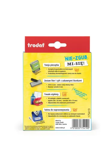 Trodat Piecz�tka do tkanin samotuszuj�ca
