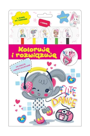 Koloruj� i rozwi�zuj�. Wersja r�owa