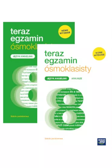 Pakiet Teraz egzamin �smoklasisty. Repetytorium oraz arkusze: J�zyk angielski