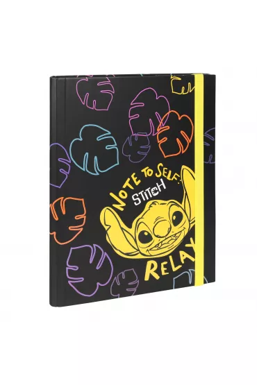 Teczka przestrzenna tekturowa A4 z gumk� Disney Black Stitch 3cm