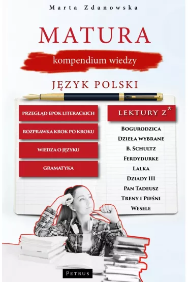 Matura. Kompendium wiedzy. J�zyk polski - Marta Zdanowska