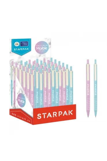 Starpak D�ugopis automatyczny Marble 36 szt.