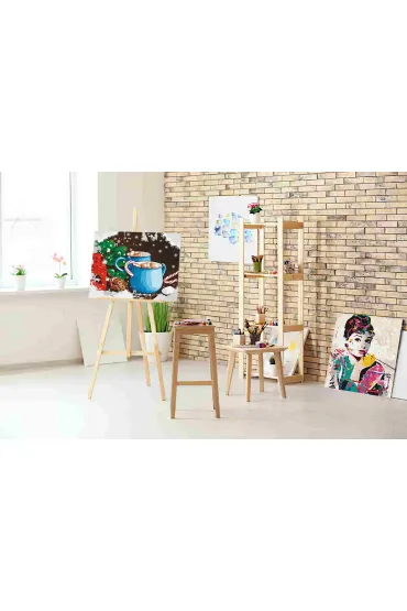Twoje Hobby Malowanie po numerach - Zimowa kawa z piankami� 40x50cm
