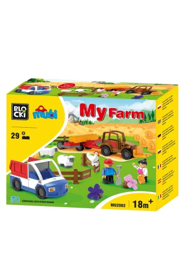 Klocki Toys 4 All - MUBI MyFarm 29 elem.