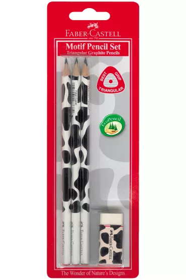 Faber-Castell O��wek tr�jk�tny Krowa 3 szt.