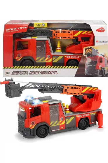 W�z stra�acki Scania 35cm Dickie Toys