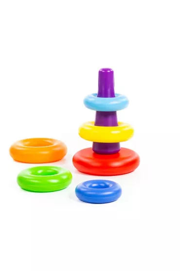 Piramidka 7 element�w K�ko Wader POLESIE 59260