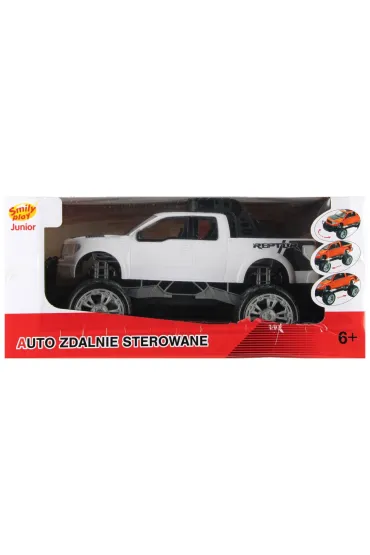 Auto terenowe R/C FF  junior bia�e SMILY PLAY SP83970