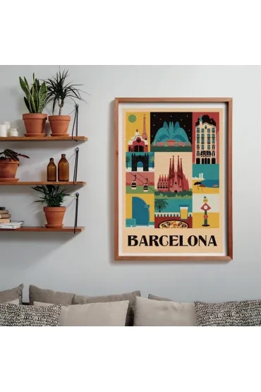 Puzzle 1000 el. Compact Barcelona Clementoni