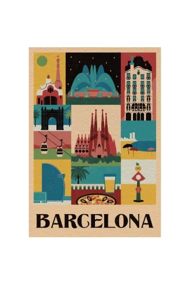 Puzzle 1000 el. Compact Barcelona Clementoni