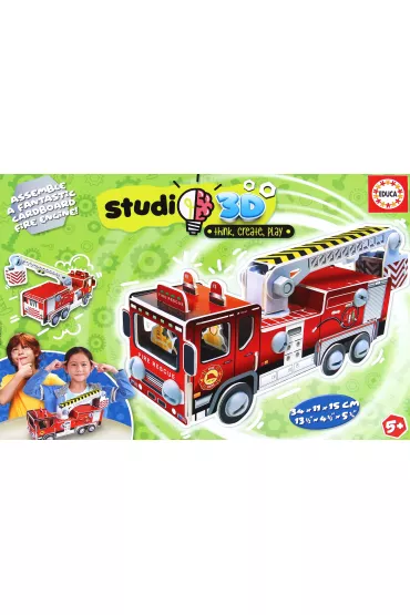 Puzzle Model 3D Pojazdy W�z stra�acki 111508 Educa