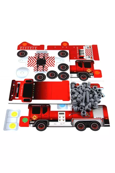 Puzzle Model 3D Pojazdy W�z stra�acki 111508 Educa