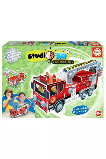 Puzzle Model 3D Pojazdy W�z stra�acki 111508 Educa