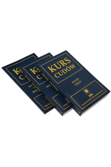 Pakiet Kurs cud�w. Tomy 1-3 - Helen Schucman