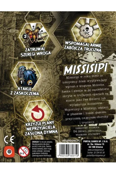 Neuroshima Hex 3.0. Missisipi Portal Games