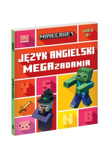 Minecraft. J�zyk angielski. Megazadania 8+ - Dan  Whitehead, Jon  Goulding