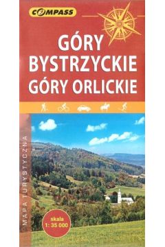 Mapa turystyczna Gry Bystrzyckie, Gry Orlickie 1:35 000