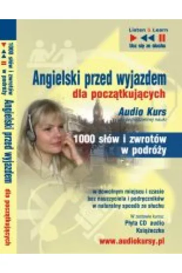 (e)  Angielski przed wyjazdem dla pocz�tkuj�cych "1000 s��w i zwrot�w w podr�y"